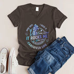 Awesome Caregiver Life-T-shirt-#F100724RCKNG1FCAREZ4