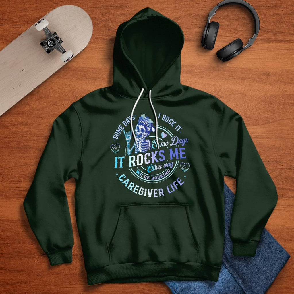 Awesome Caregiver Life-T-shirt-#F100724RCKNG1FCAREZ4