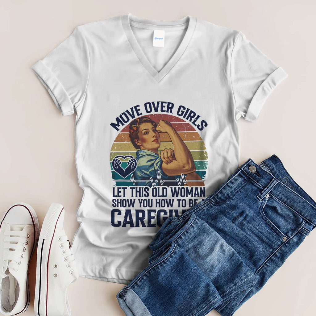Awesome Caregiver-T-Shirt-#F250924OVGIR3FCAREZ4