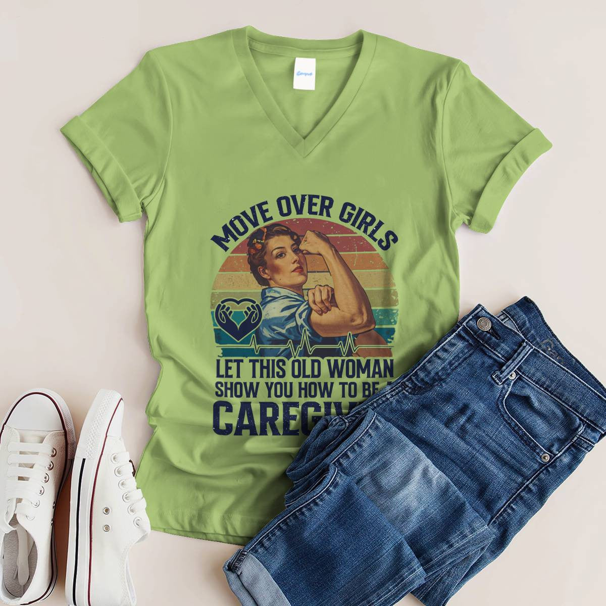 Awesome Caregiver-T-Shirt-#F250924OVGIR3FCAREZ4