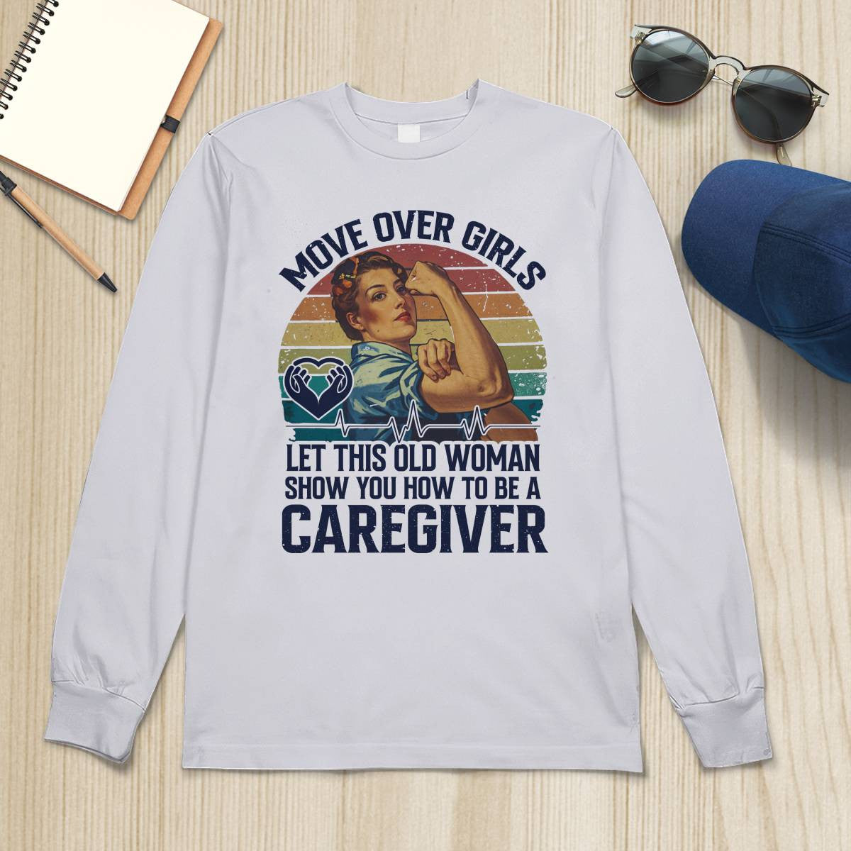 Awesome Caregiver-T-Shirt-#F250924OVGIR3FCAREZ4