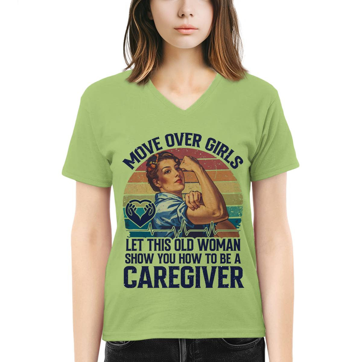Awesome Caregiver-T-Shirt-#F250924OVGIR3FCAREZ4
