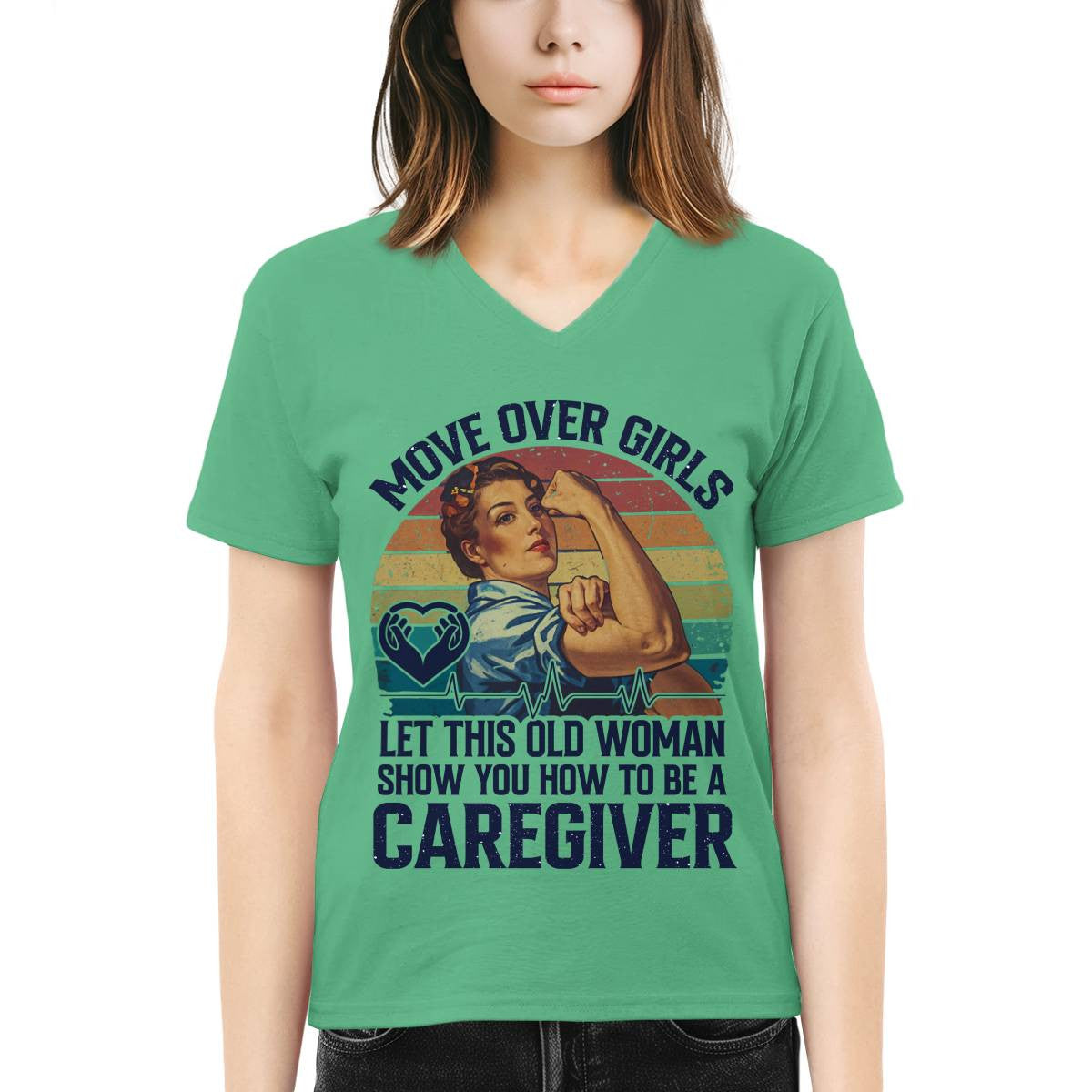 Awesome Caregiver-T-Shirt-#F250924OVGIR3FCAREZ4