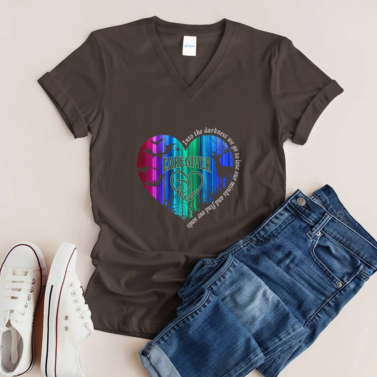 Awesome Caregiver-T-Shirt-#F180924OURSOL9FCAREZ4