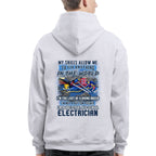 Awesome Electrician-T-shirt - grunx260804-0083