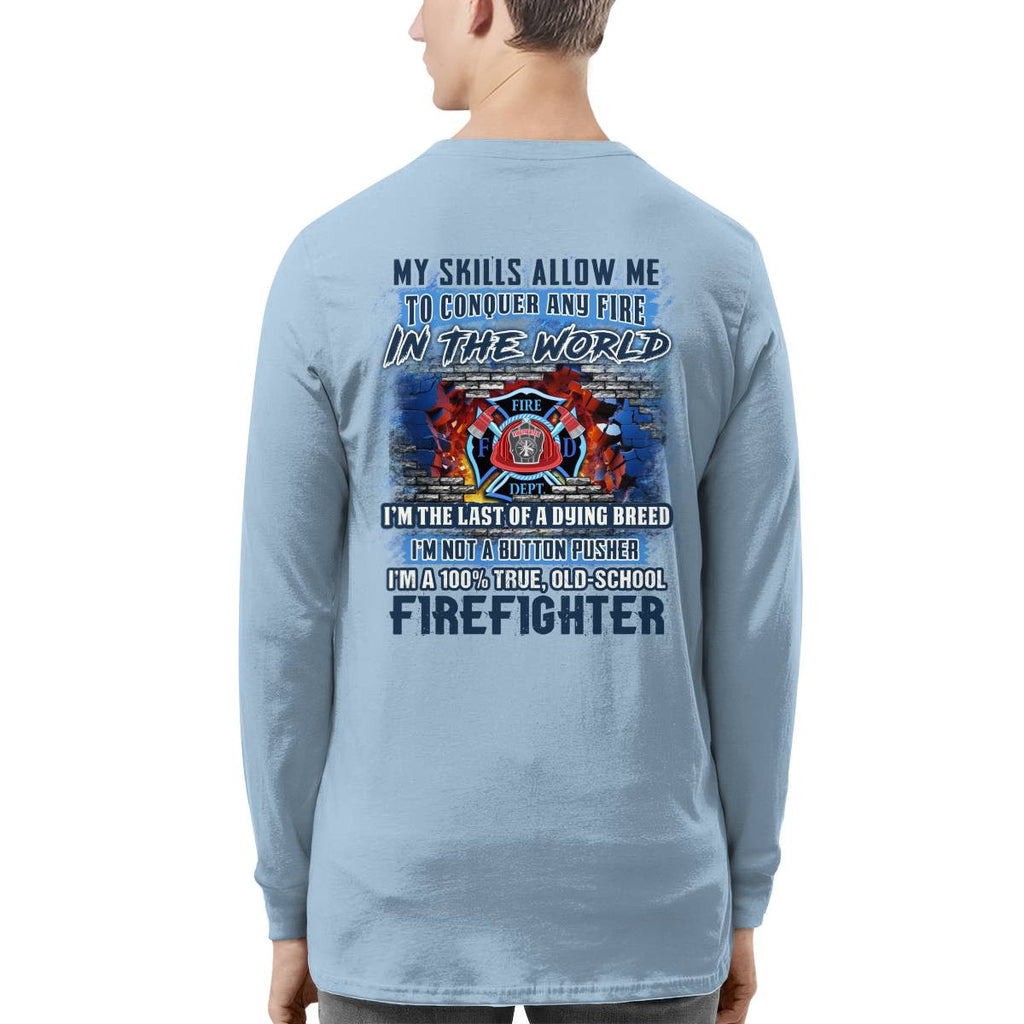 Awesome Firefighter-T-shirt - grunx260804-0154
