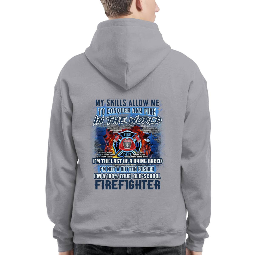 Awesome Firefighter-T-shirt - grunx260804-0154