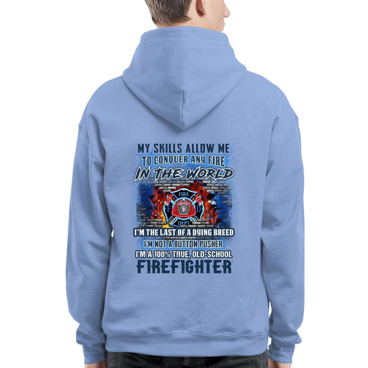 Awesome Firefighter-T-shirt - grunx260804-0154