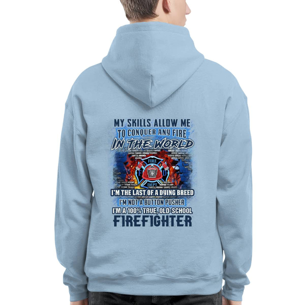 Awesome Firefighter-T-shirt - grunx260804-0154