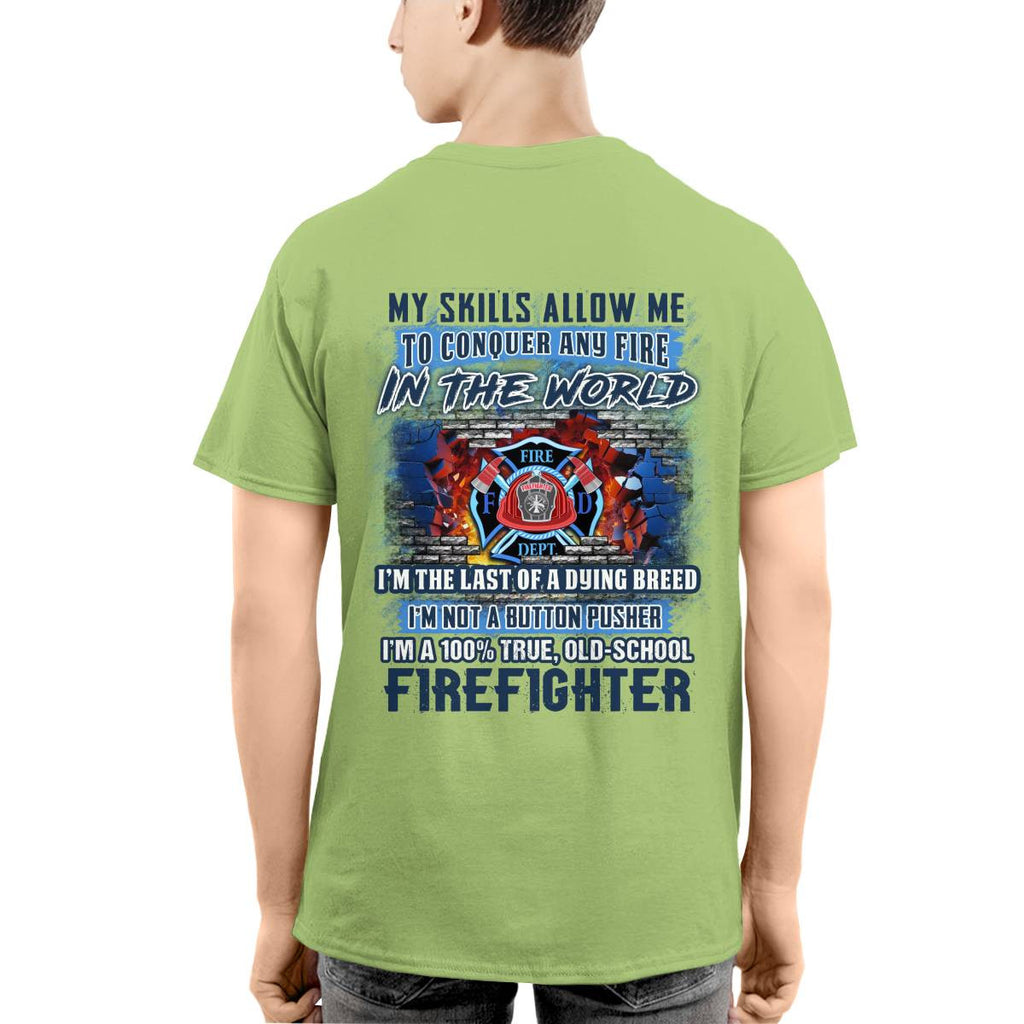 Awesome Firefighter-T-shirt - grunx260804-0154