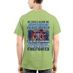 Awesome Firefighter-T-shirt - grunx260804-0154