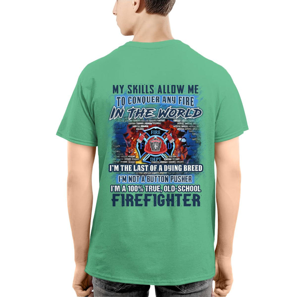 Awesome Firefighter-T-shirt - grunx260804-0154