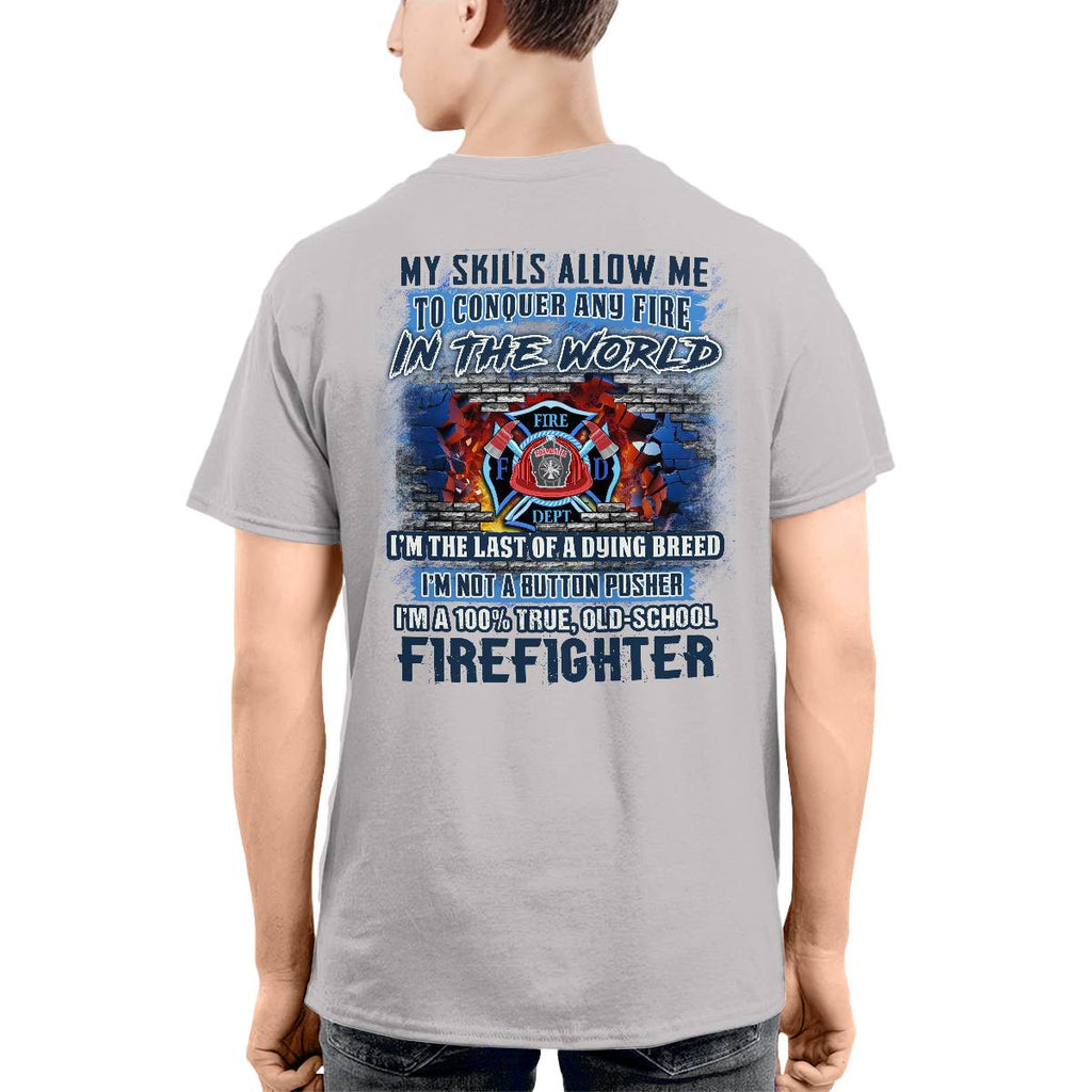 Awesome Firefighter-T-shirt - grunx260804-0154