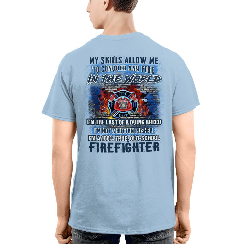 Awesome Firefighter-T-shirt - grunx260804-0154