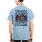 Awesome Firefighter-T-shirt - grunx260804-0154