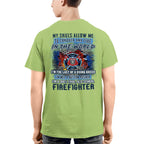 Awesome Firefighter-T-shirt - grunx260804-0154