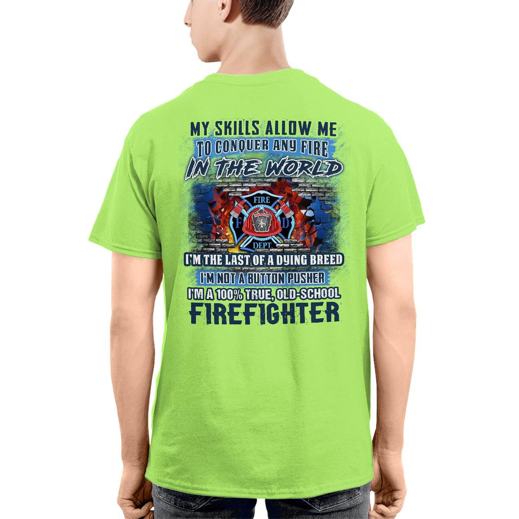 Awesome Firefighter-T-shirt - grunx260804-0154
