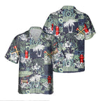 Awesome Firefighter - AOP Pocket Hawaiian Shirt - grunx260804-0124