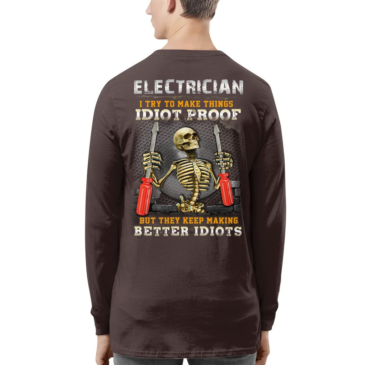 Awesome Electrician-Hoodie - grunx260804-0041