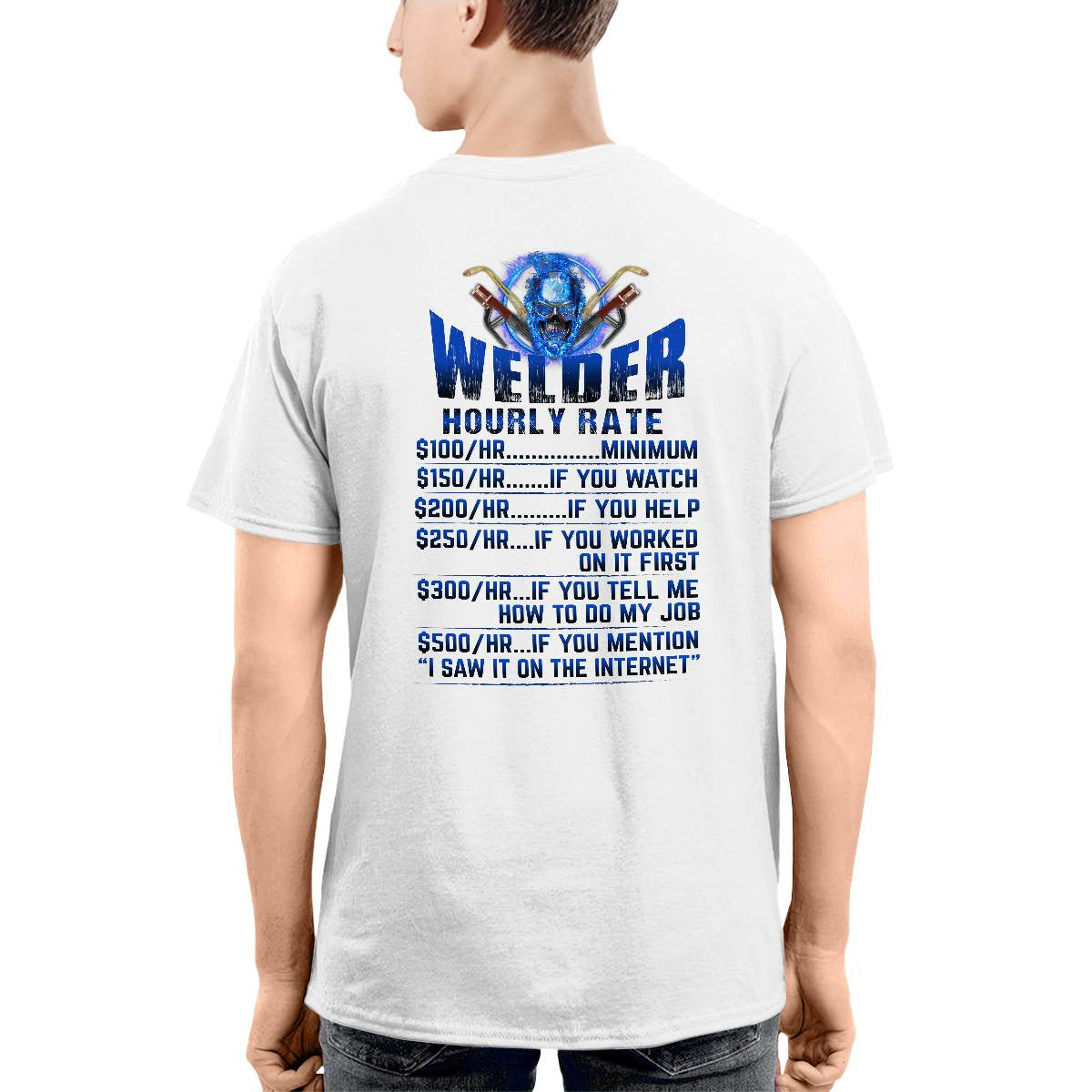 Awesome Hourly Welder Rate-Hoodie - grunx260804-0193