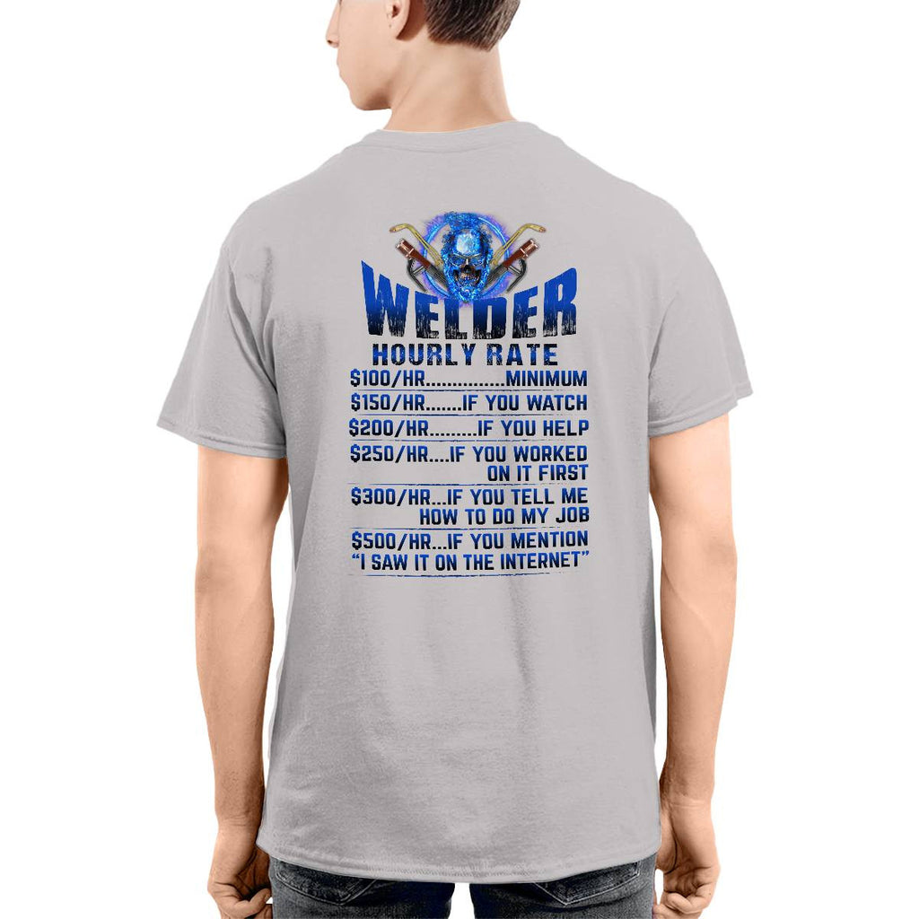 Awesome Hourly Welder Rate-Hoodie - grunx260804-0193