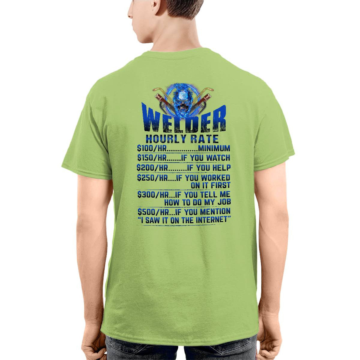Awesome Hourly Welder Rate-Hoodie - grunx260804-0193