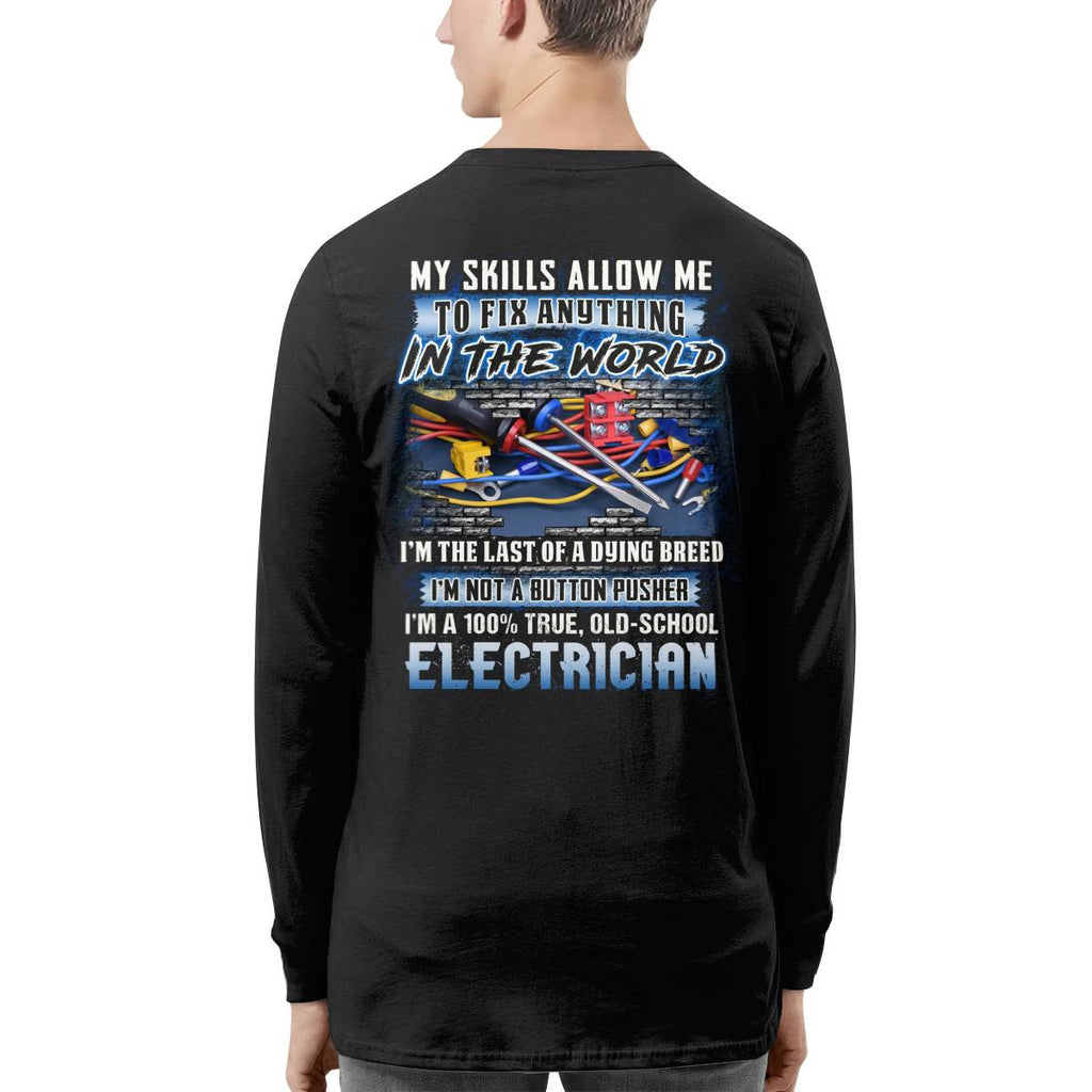 Awesome Electrician-T-shirt - grunx260804-0075