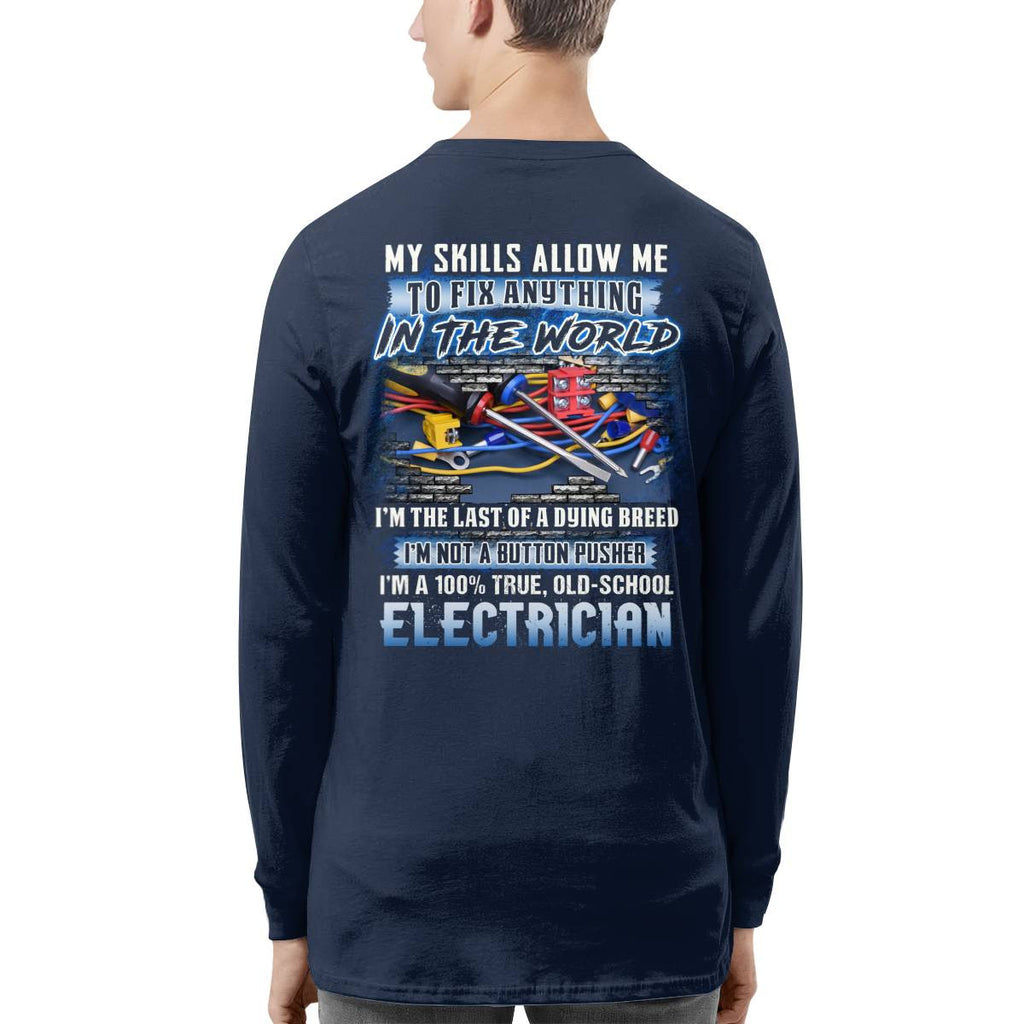Awesome Electrician-T-shirt - grunx260804-0075