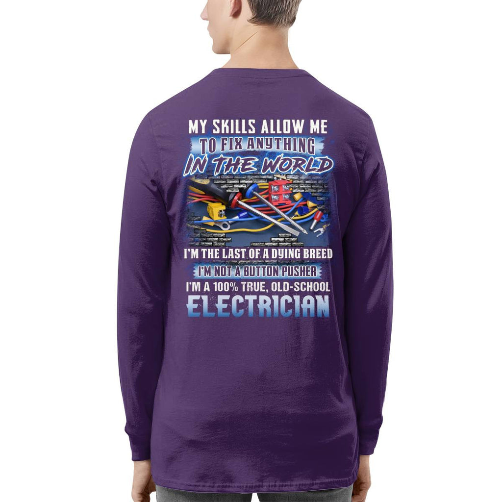 Awesome Electrician-T-shirt - grunx260804-0075
