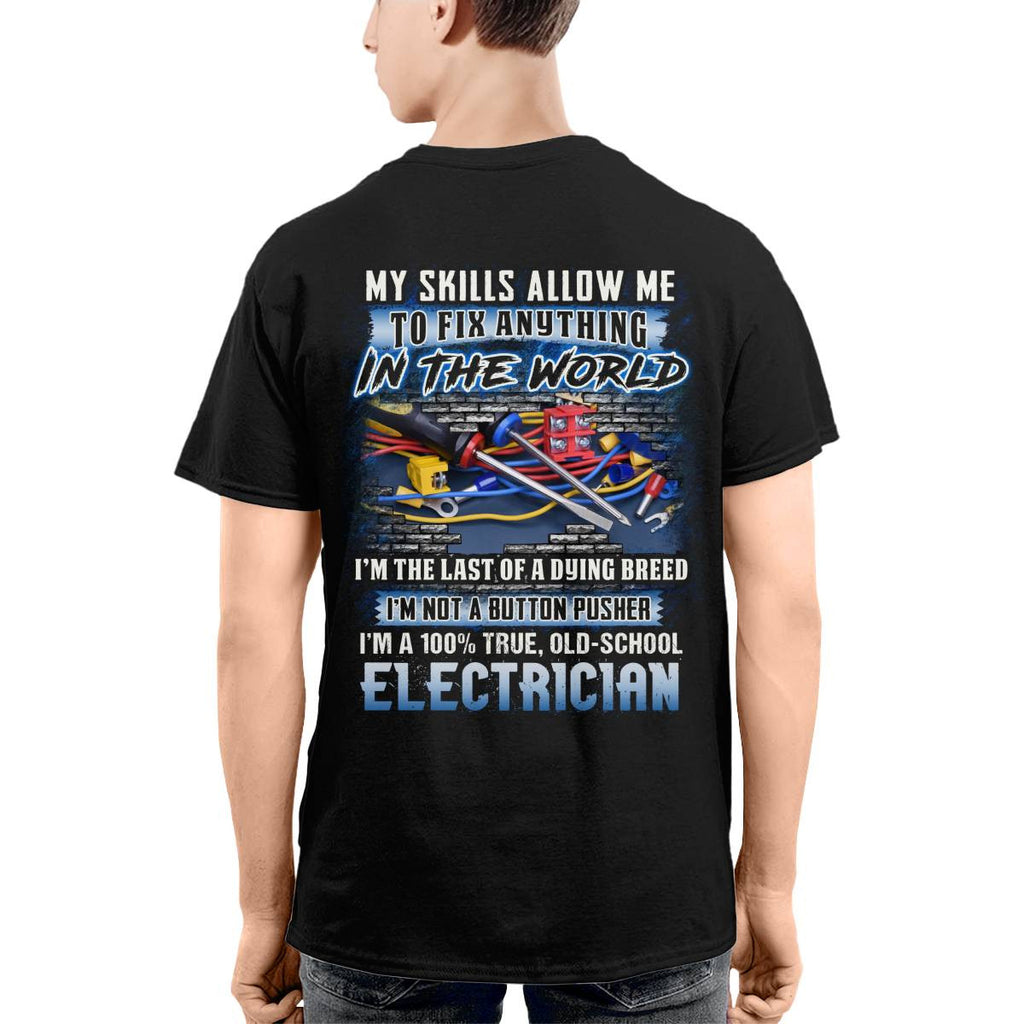 Awesome Electrician-T-shirt - grunx260804-0075