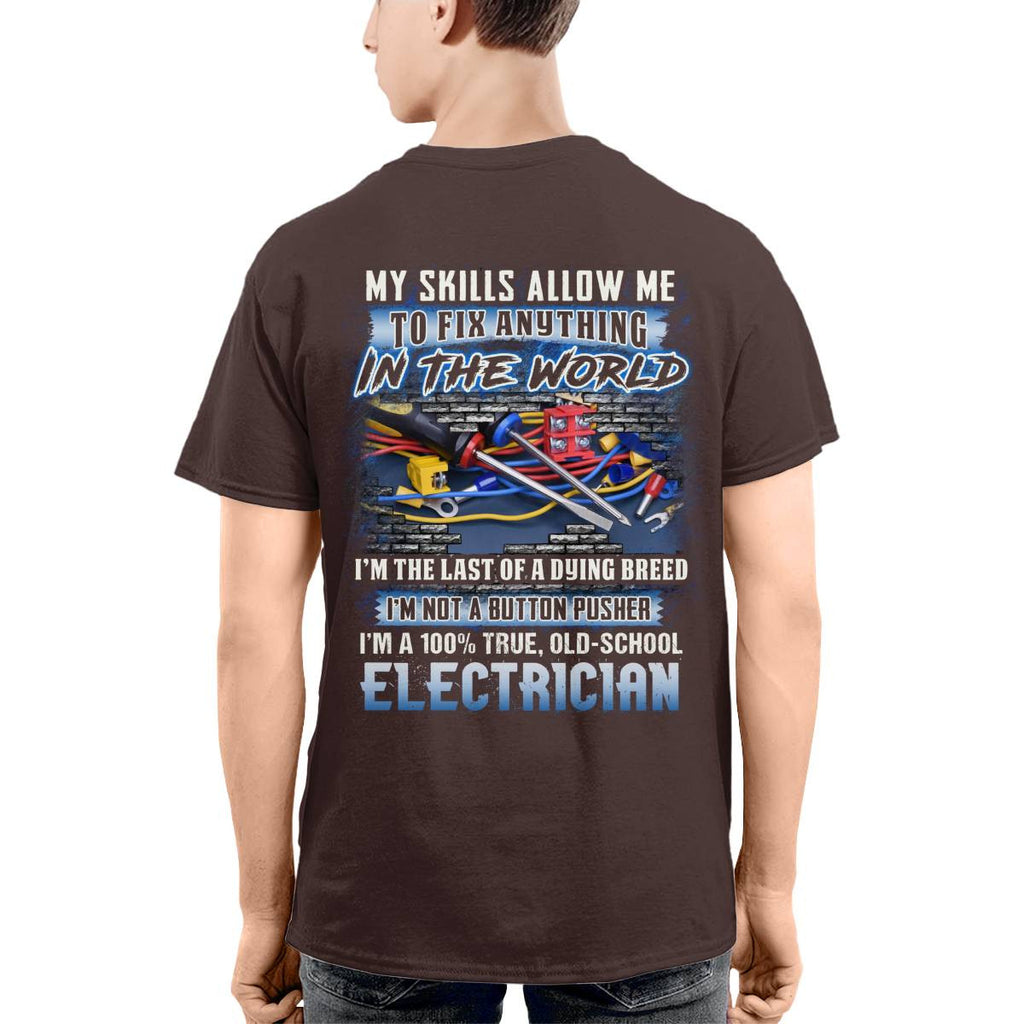 Awesome Electrician-T-shirt - grunx260804-0075