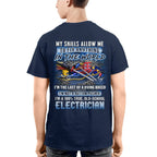 Awesome Electrician-T-shirt - grunx260804-0075
