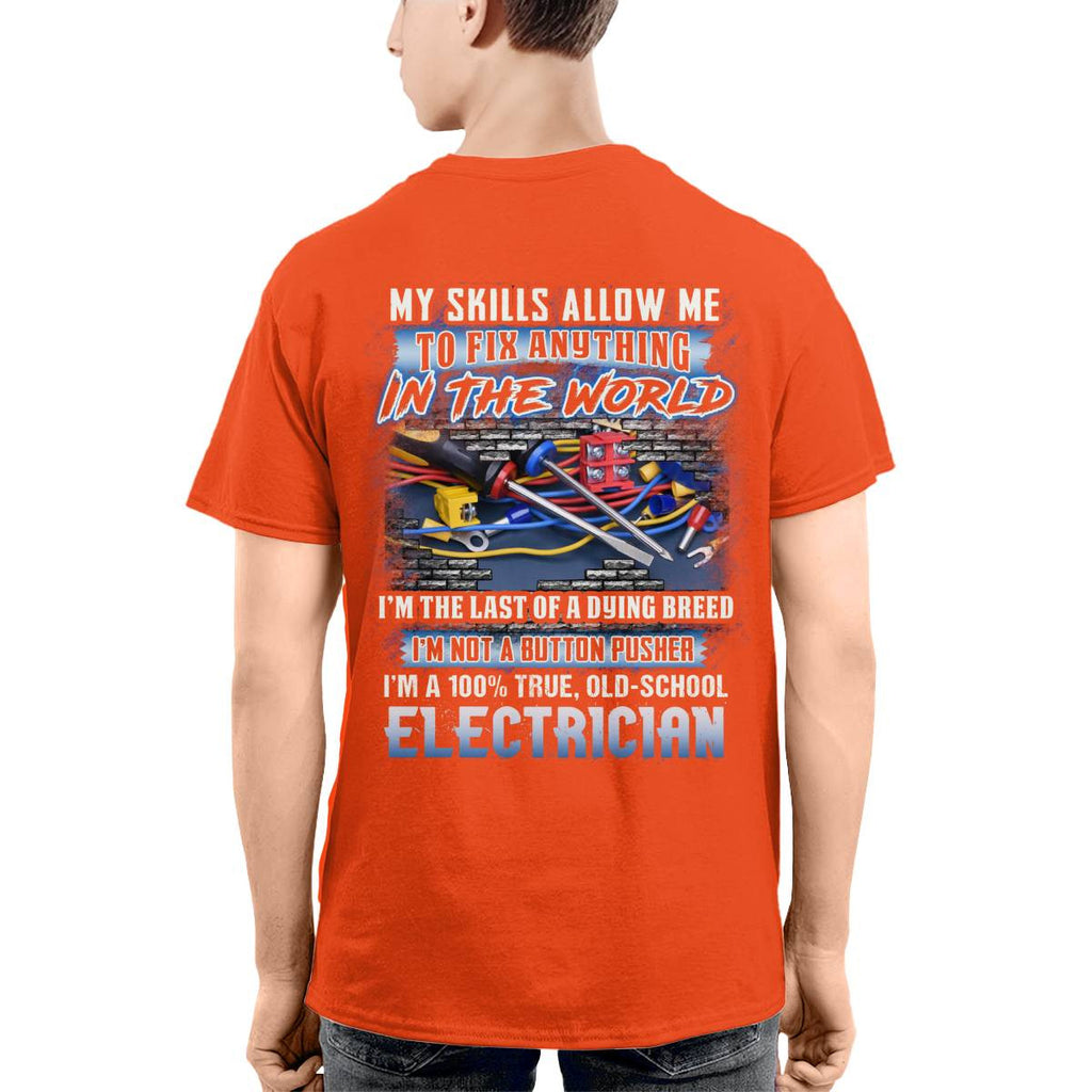 Awesome Electrician-T-shirt - grunx260804-0075
