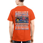 Awesome Electrician-T-shirt - grunx260804-0075