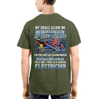 Awesome Electrician-T-shirt - grunx260804-0075