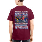 Awesome Electrician-T-shirt - grunx260804-0075