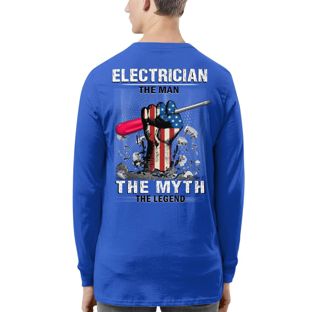 Awesome Electrician-Hoodie - grunx260804-0050