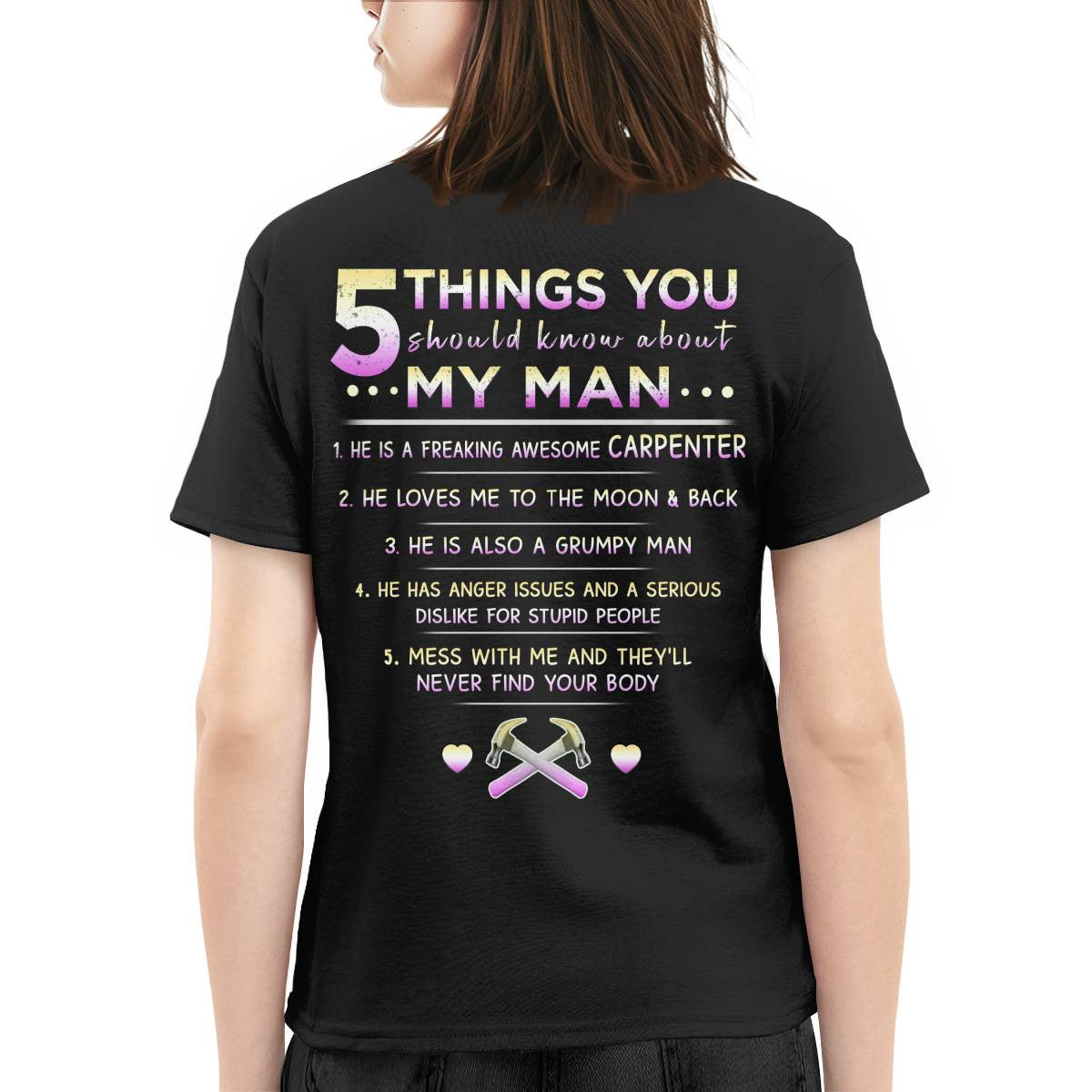 Awesome Carpenter-T-shirt-#M070824FIVTHIN13BCARPZ8