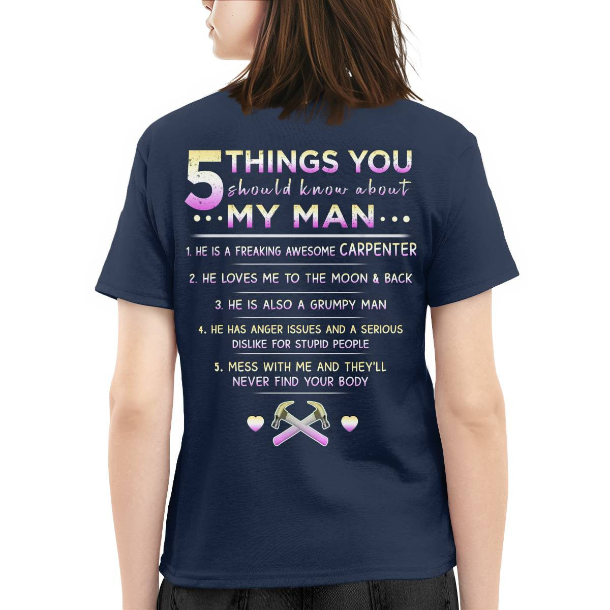 Awesome Carpenter-T-shirt-#M070824FIVTHIN13BCARPZ8