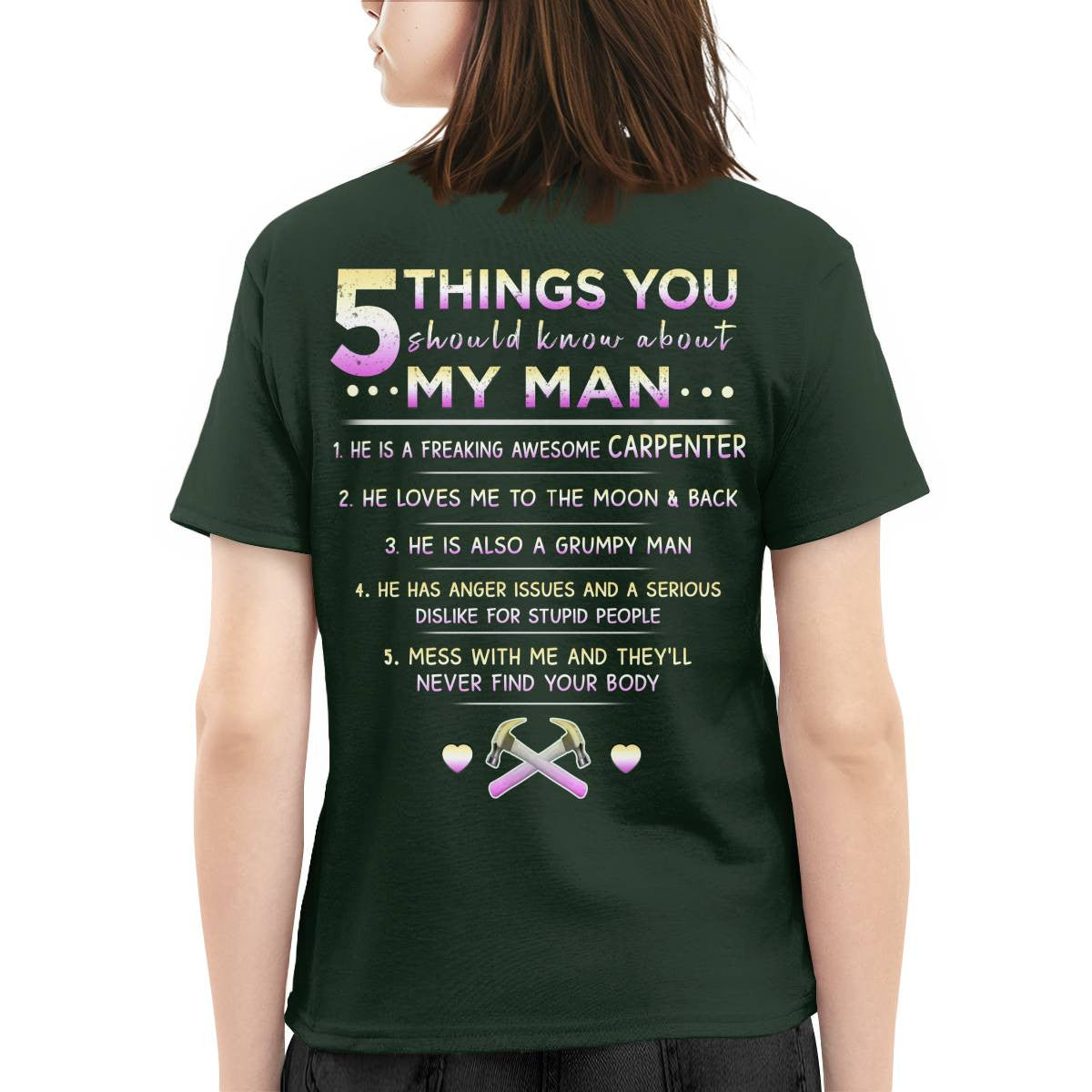 Awesome Carpenter-T-shirt-#M070824FIVTHIN13BCARPZ8