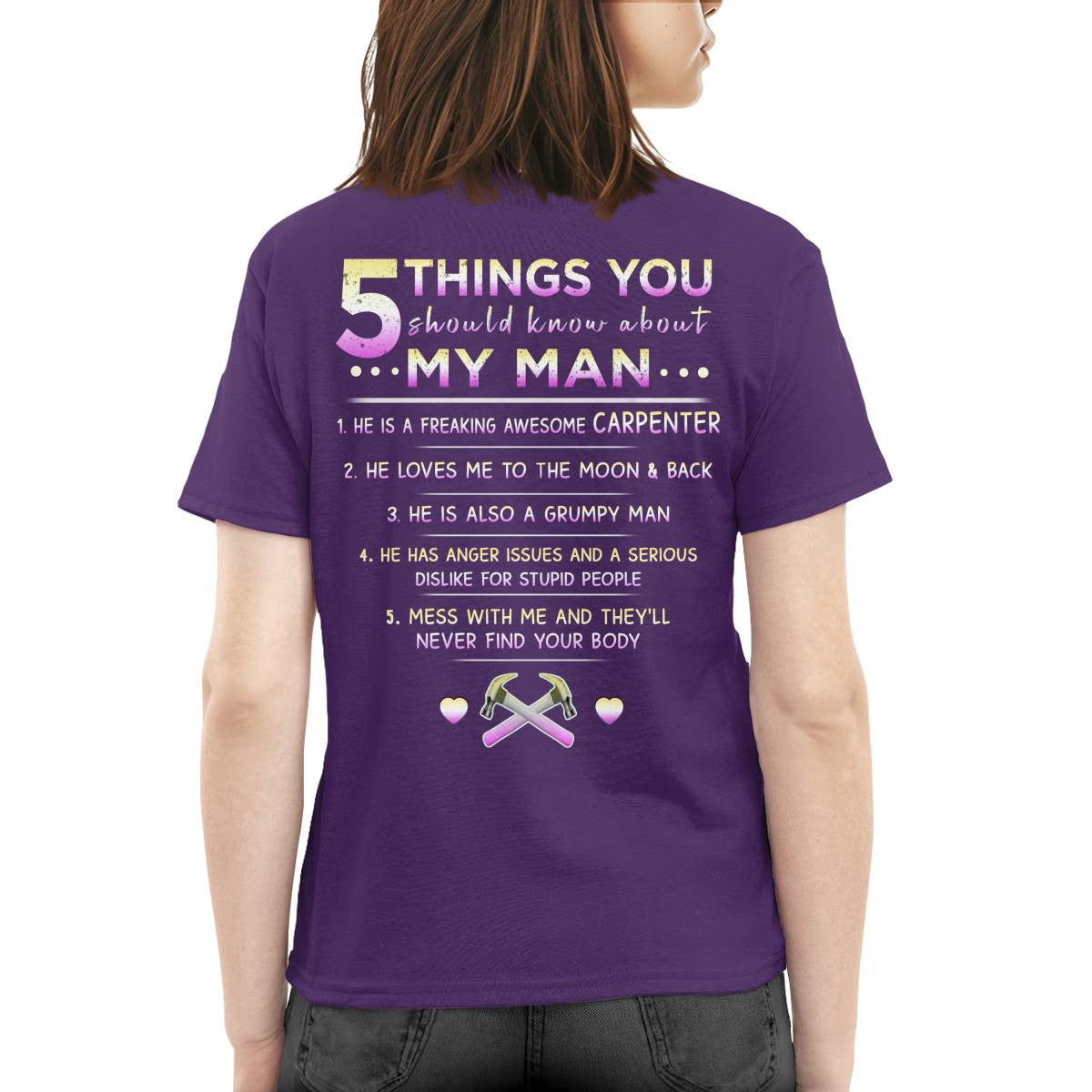 Awesome Carpenter-T-shirt-#M070824FIVTHIN13BCARPZ8