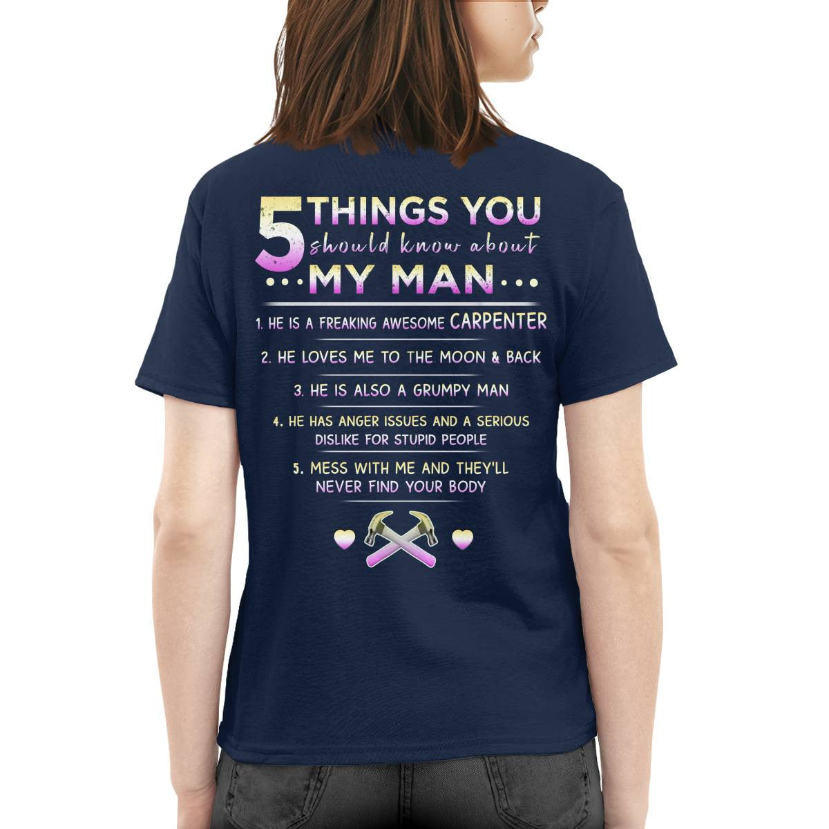 Awesome Carpenter-T-shirt-#M070824FIVTHIN13BCARPZ8
