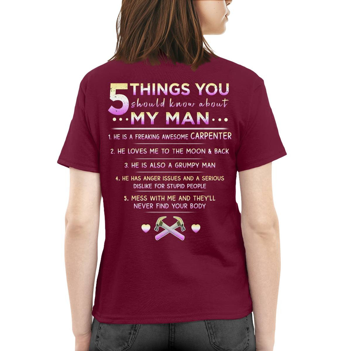 Awesome Carpenter-T-shirt-#M070824FIVTHIN13BCARPZ8