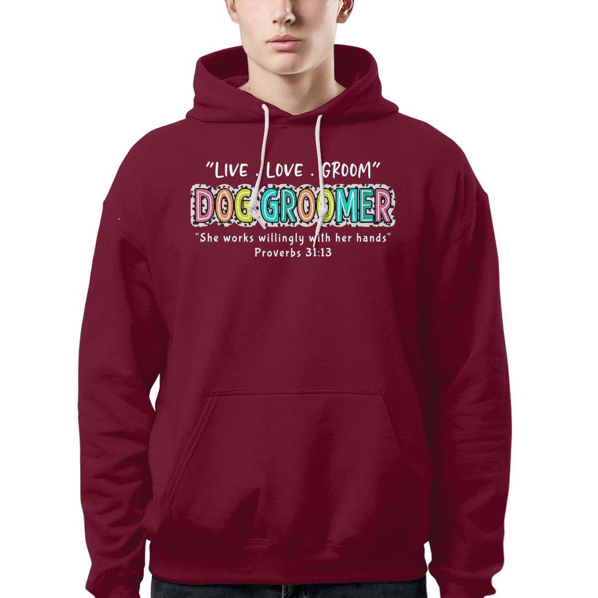 Awesome Dog Groomer-T-shirt - grunx260804-0032