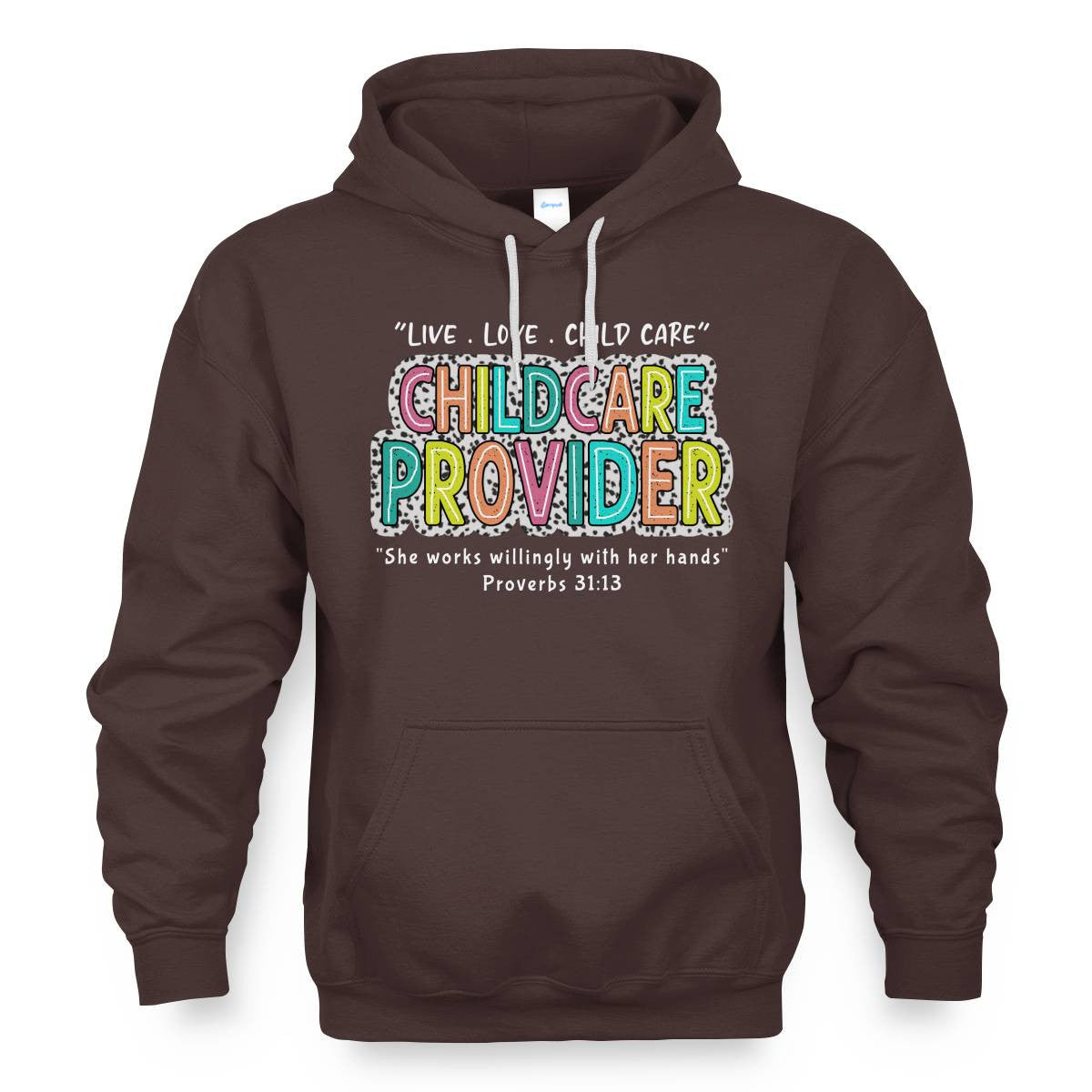 Awesome Childcare Provider-T-shirt-#F160724WILINY4FCHPRZ4