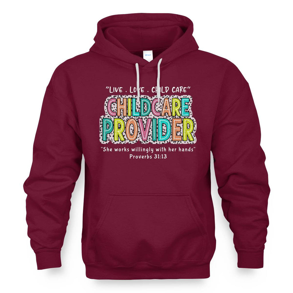 Awesome Childcare Provider-T-shirt-#F160724WILINY4FCHPRZ4
