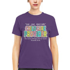 Awesome Childcare Provider-T-shirt-#F160724WILINY4FCHPRZ4