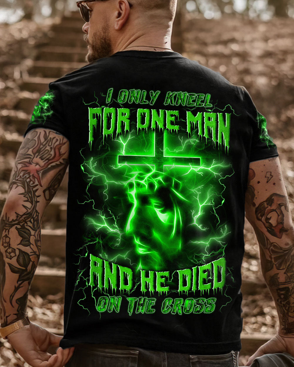 I Only Kneel For One Man Men's All Over Print Shirt - Trunx498424