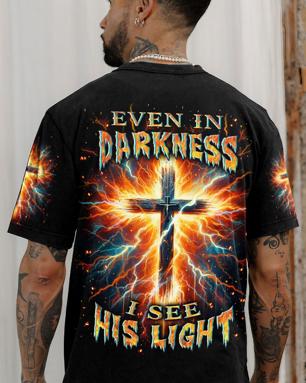 Even In The Darkness Men's All Over Print Shirt - Trunx602472