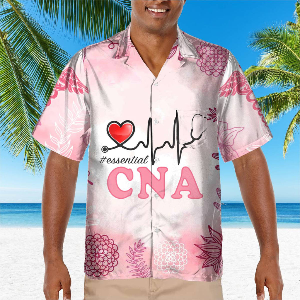 Awesome CNA- AOP Pocket Hawaiian Shirt-#F300824FIVTHIN14BCNAZ4